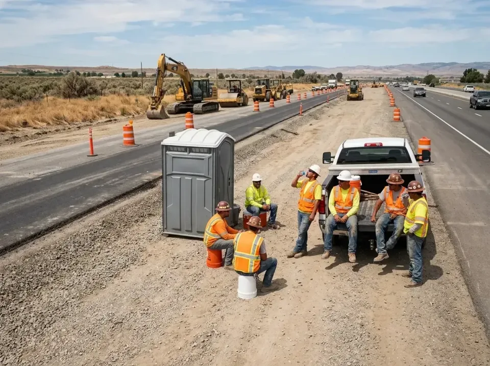 highway-road-construction-crew-007 — frequently asked questions, Porta Potty and Restroom Rentals in Owensboro, KY